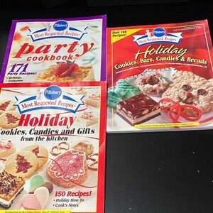 Pillsbury Holiday and Party Cookbook Set